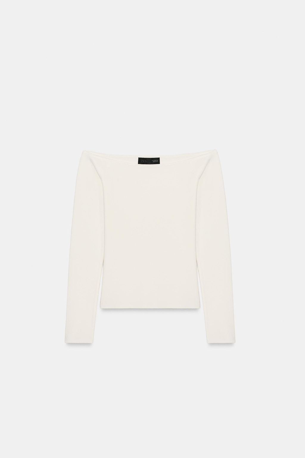 TOP PUNTO OFF SHOULDER / Crudo - Zara фото 3