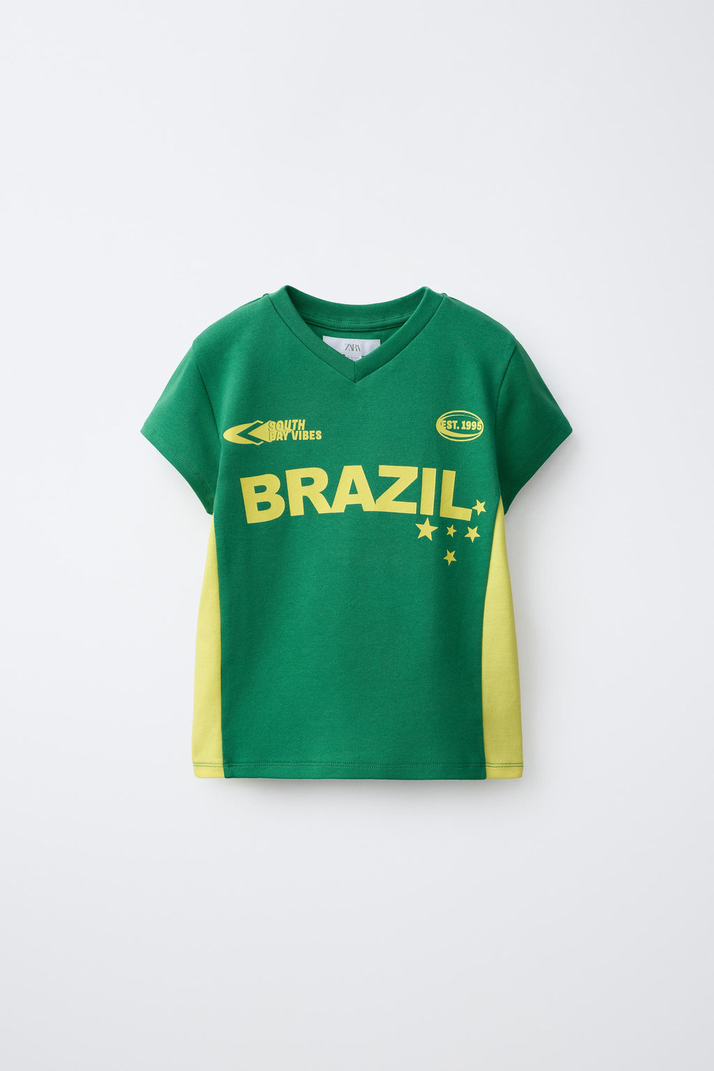 CAMISETA ESTAMPADO ARGENTINA / VERDE - Zara фото 2