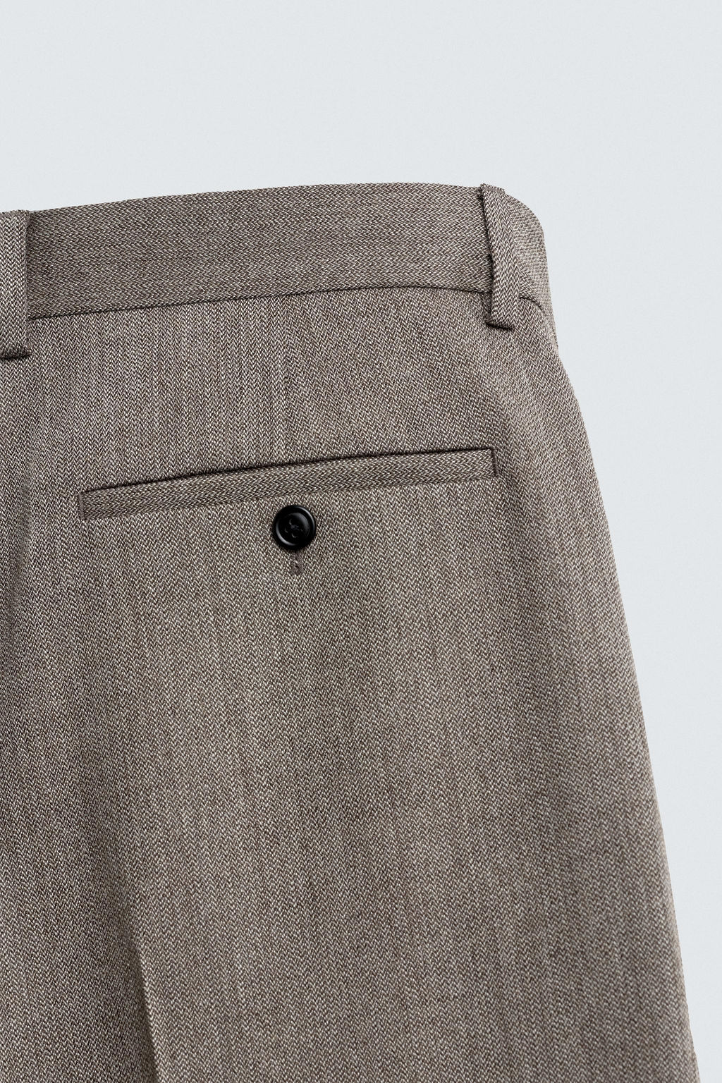 100% WOOL SUIT TROUSERS - Zara фото 9