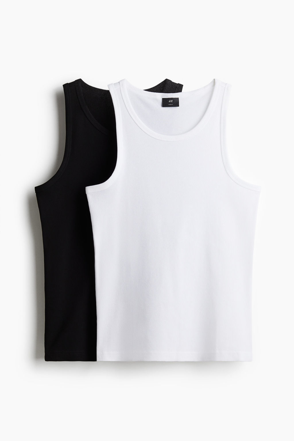 Pack de 2 camisetas sin mangas en canal? Slim Fit - H&m фото 6