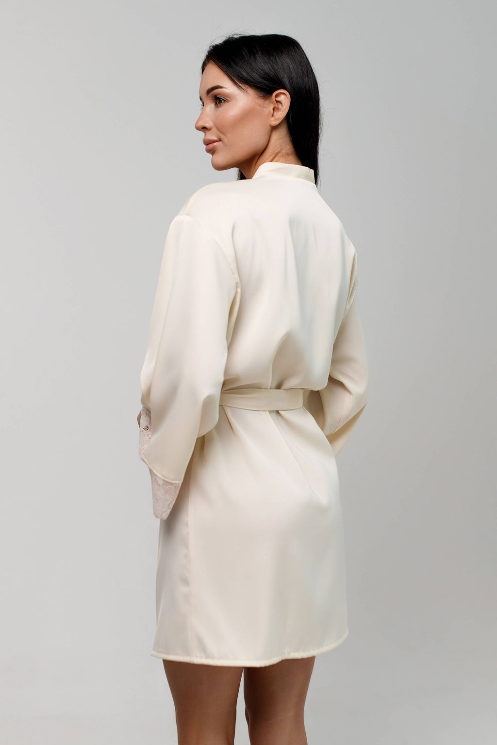 2518 БЕЖЕВЫЙ ХАЛАТ - Karolina фото 4