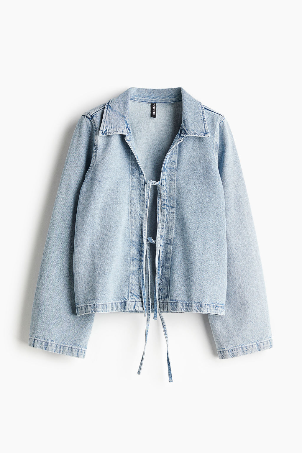 Chaqueta denim con lazadas - H&m фото 2