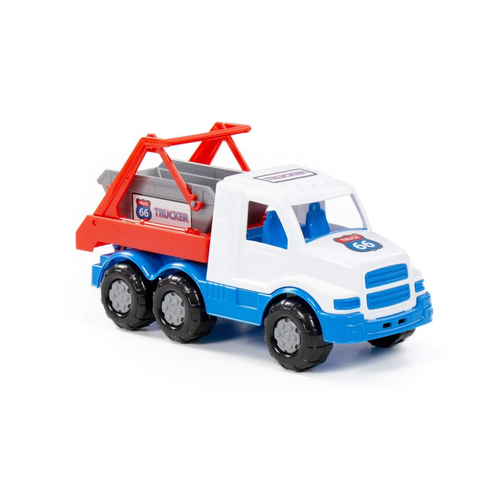 Гоша, автомобиль-коммунальная спецмашина (бело-синяя) - Полесье фото 5