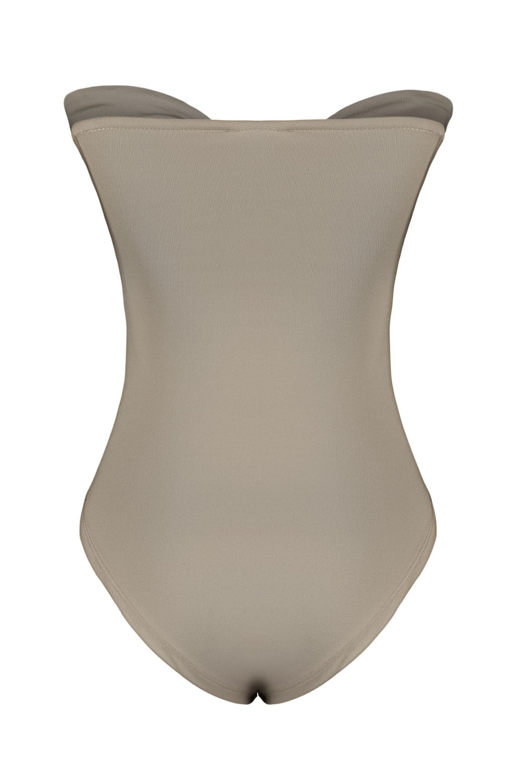 TRENDYOLMILLA Vizon Straplez Dugum ve Cut Out Detayl? Esnek C?tc?tl? Orme Body TWOSS23BD00075  фото 8