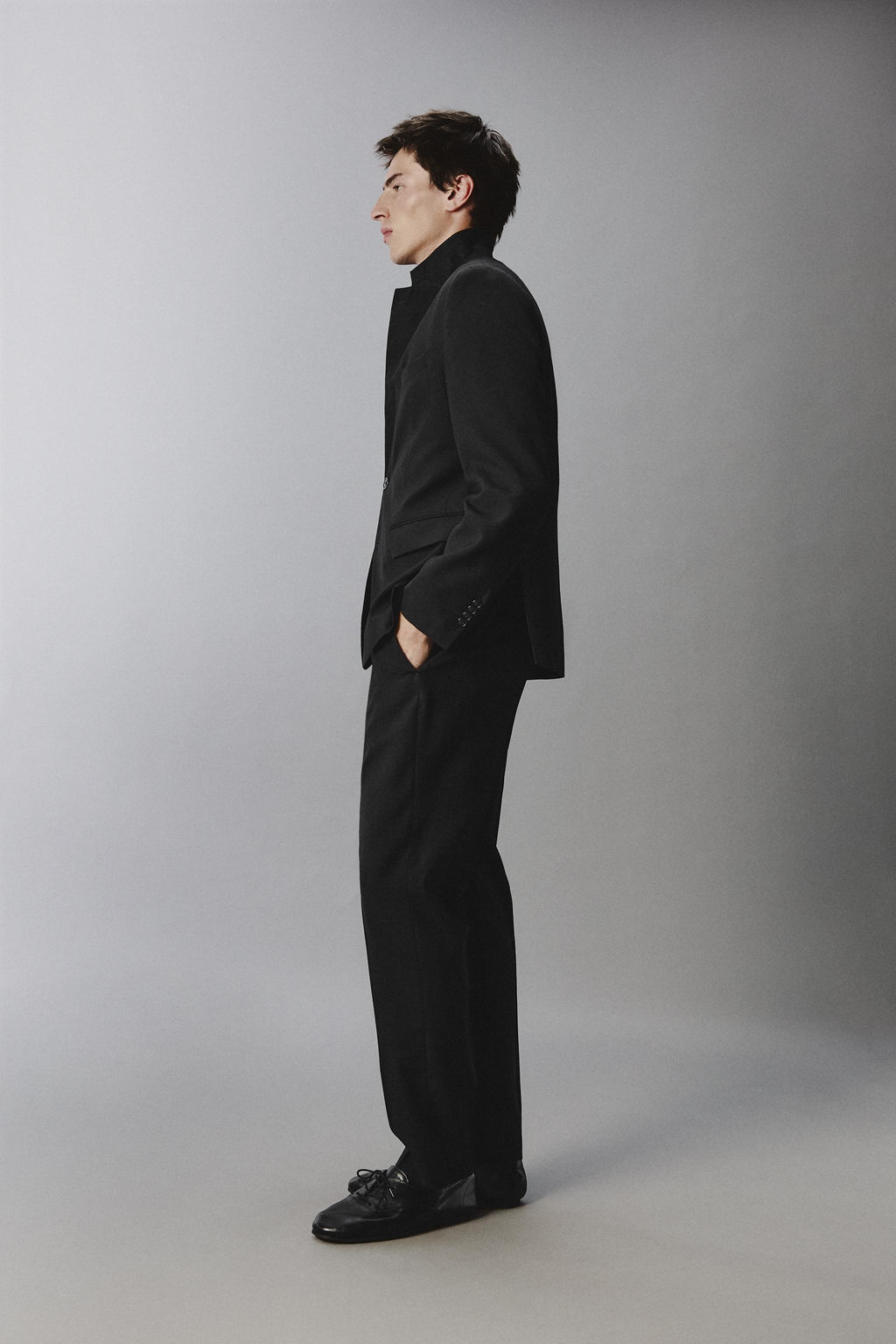 WOOL SUIT TROUSERS - Zara фото 4