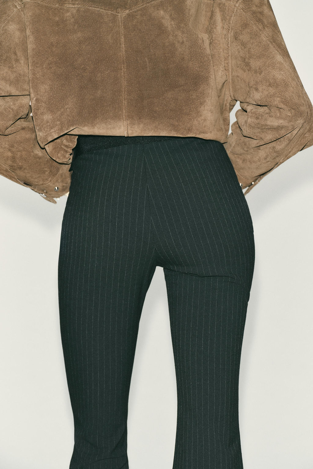 MINI FLARE 3-STRIPE LEGGINGS - Zara фото 9