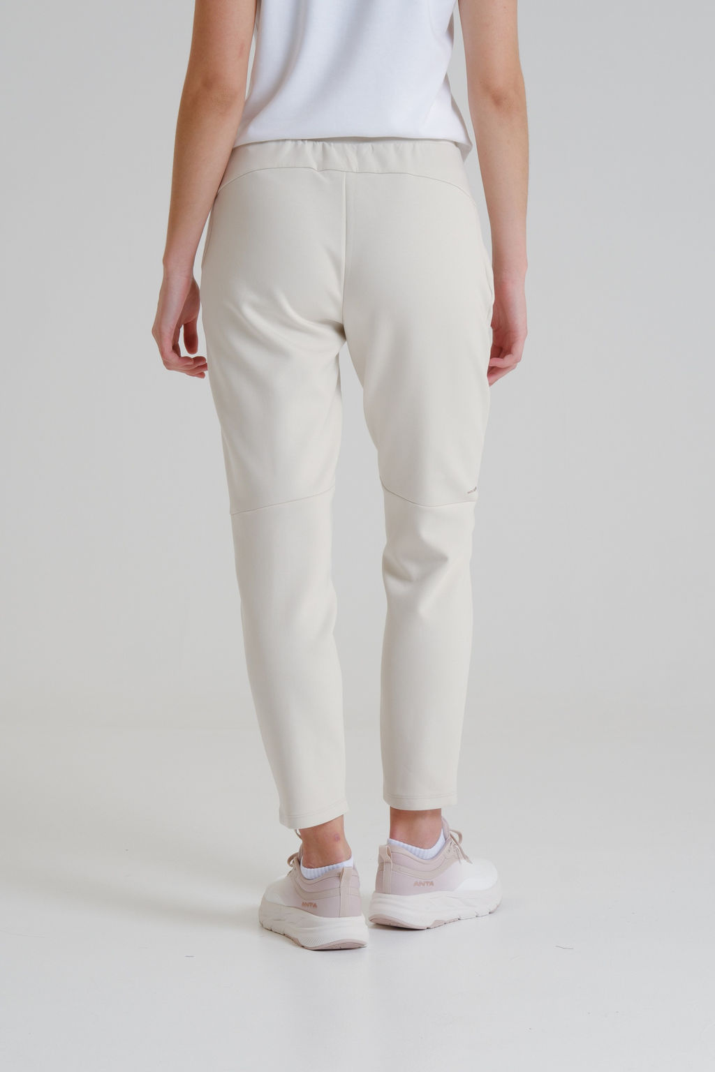 Брюки трикотажные Серый ECOCOSY Knit Track Pants - Anta фото 3