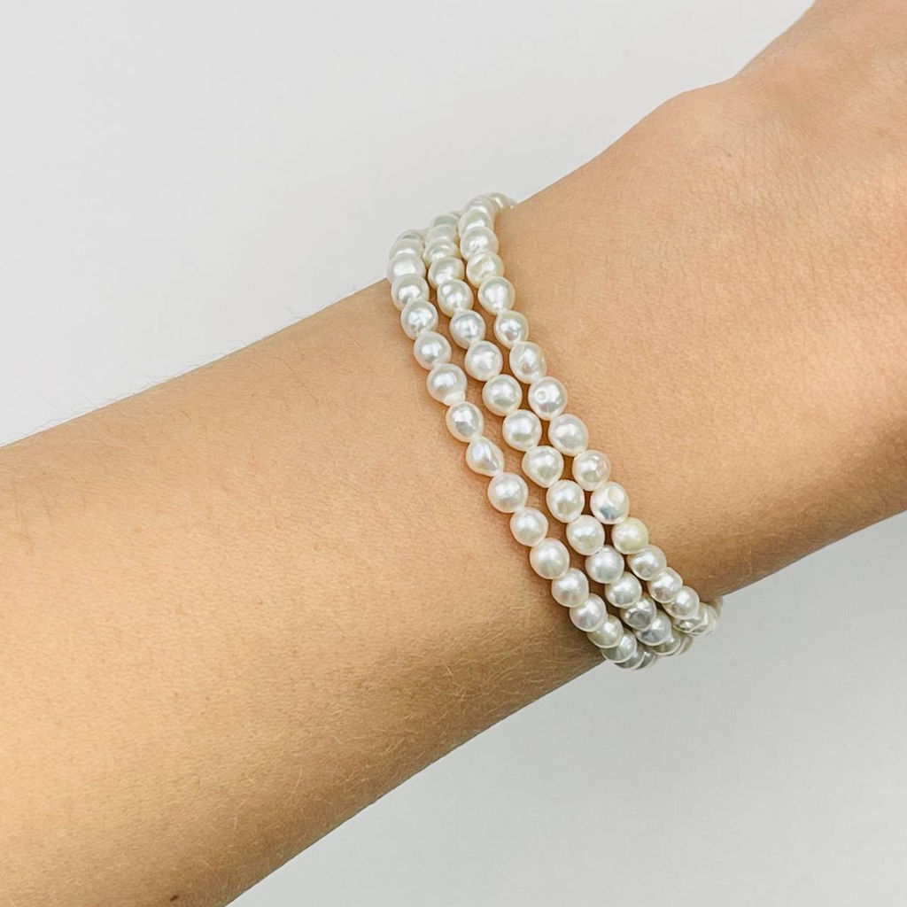 Бусины для украшений из белого Жемчуга