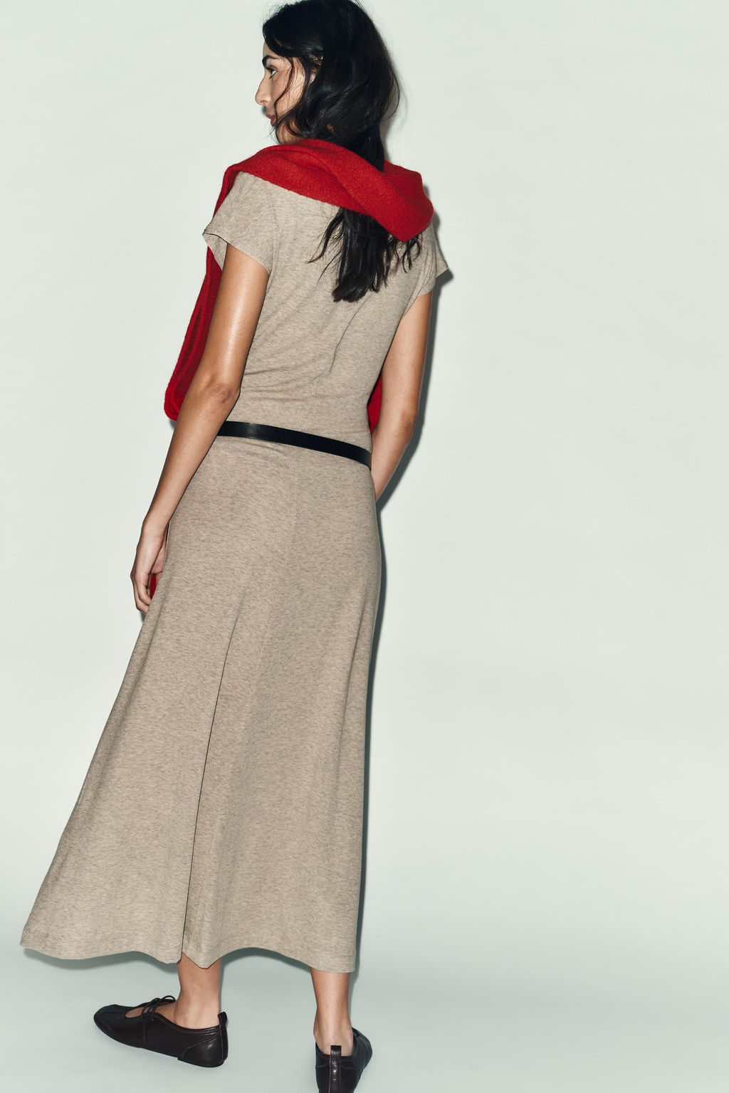 MAXI HIGH NECK DRESS - Zara фото 5