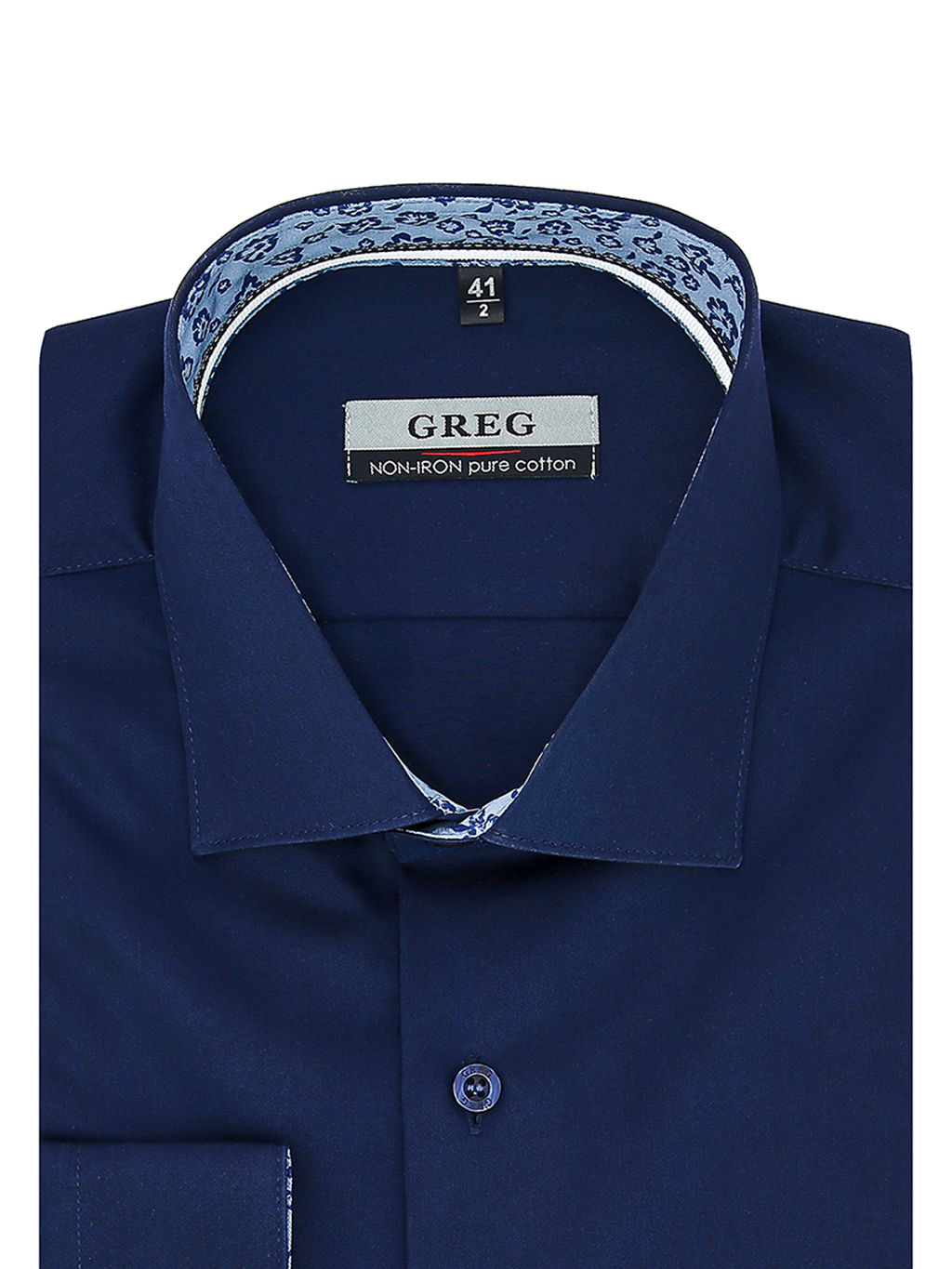 Сорочка мужская длинный рукав GREG 240/131/0044/Z/1p