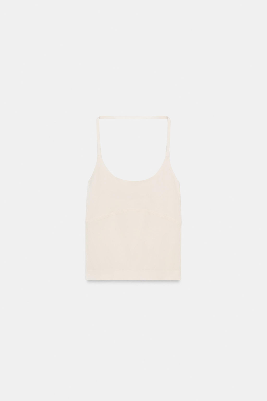 SEAMLESS HALTER TOP - Zara фото 7