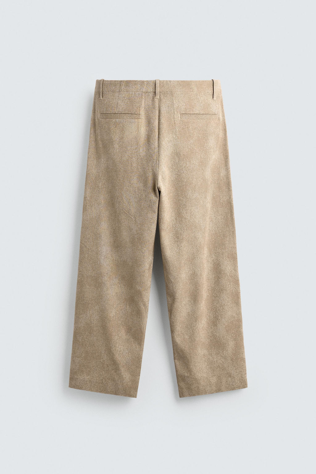 PANTAL?N CHINO RELAXED FIT JACQUARD / Tostado - Zara фото 9