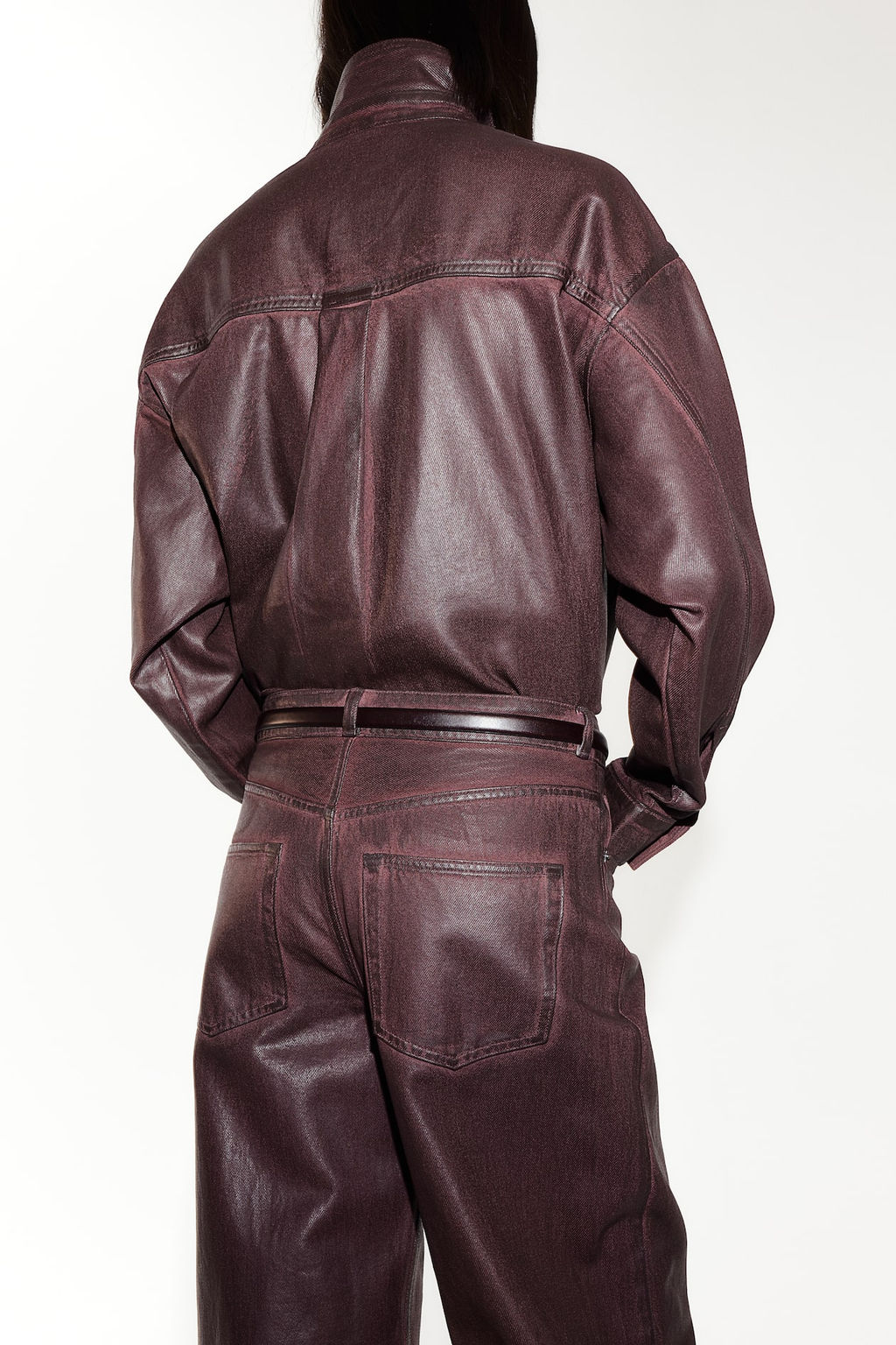 Pantalon revestido de sarga - H&m фото 4