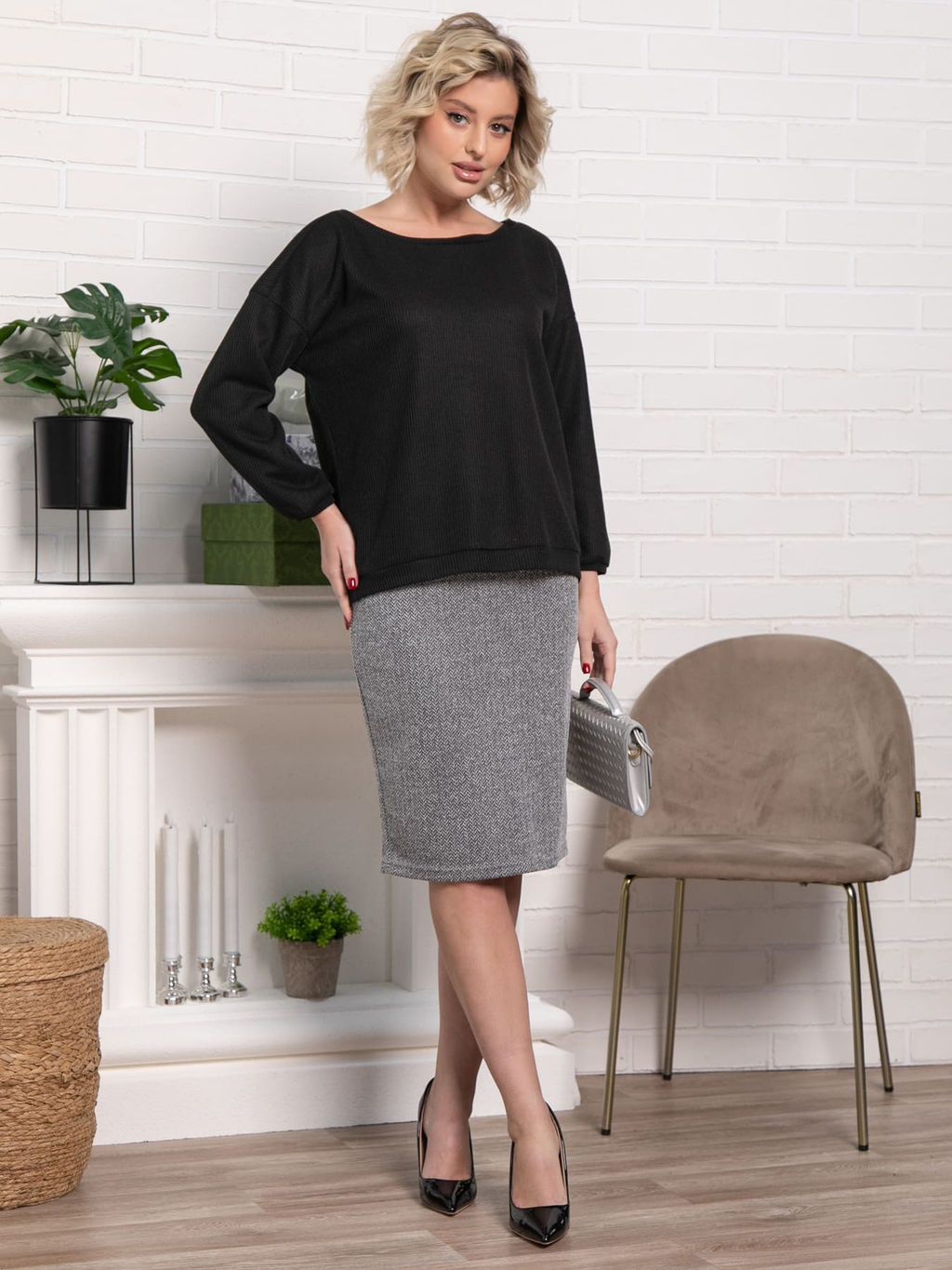 Костюм с юбкой Совершенство форм - Lt collection фото 11