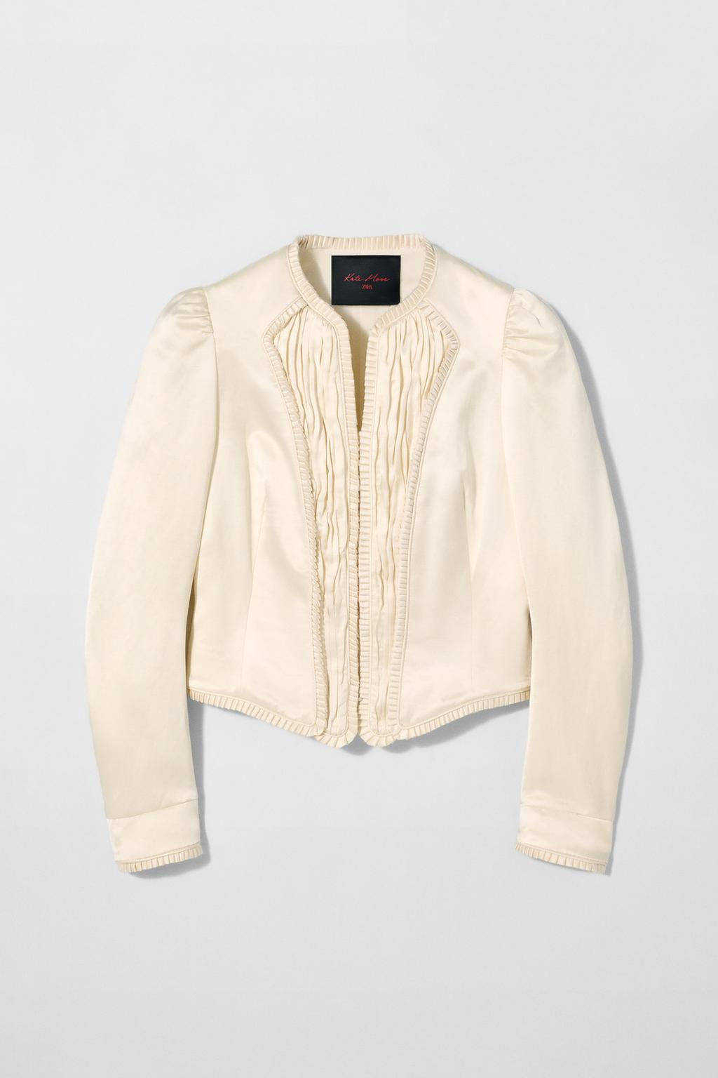 LINEN BLEND CORSET JACKET KATE MOSS X ZARA  фото 3