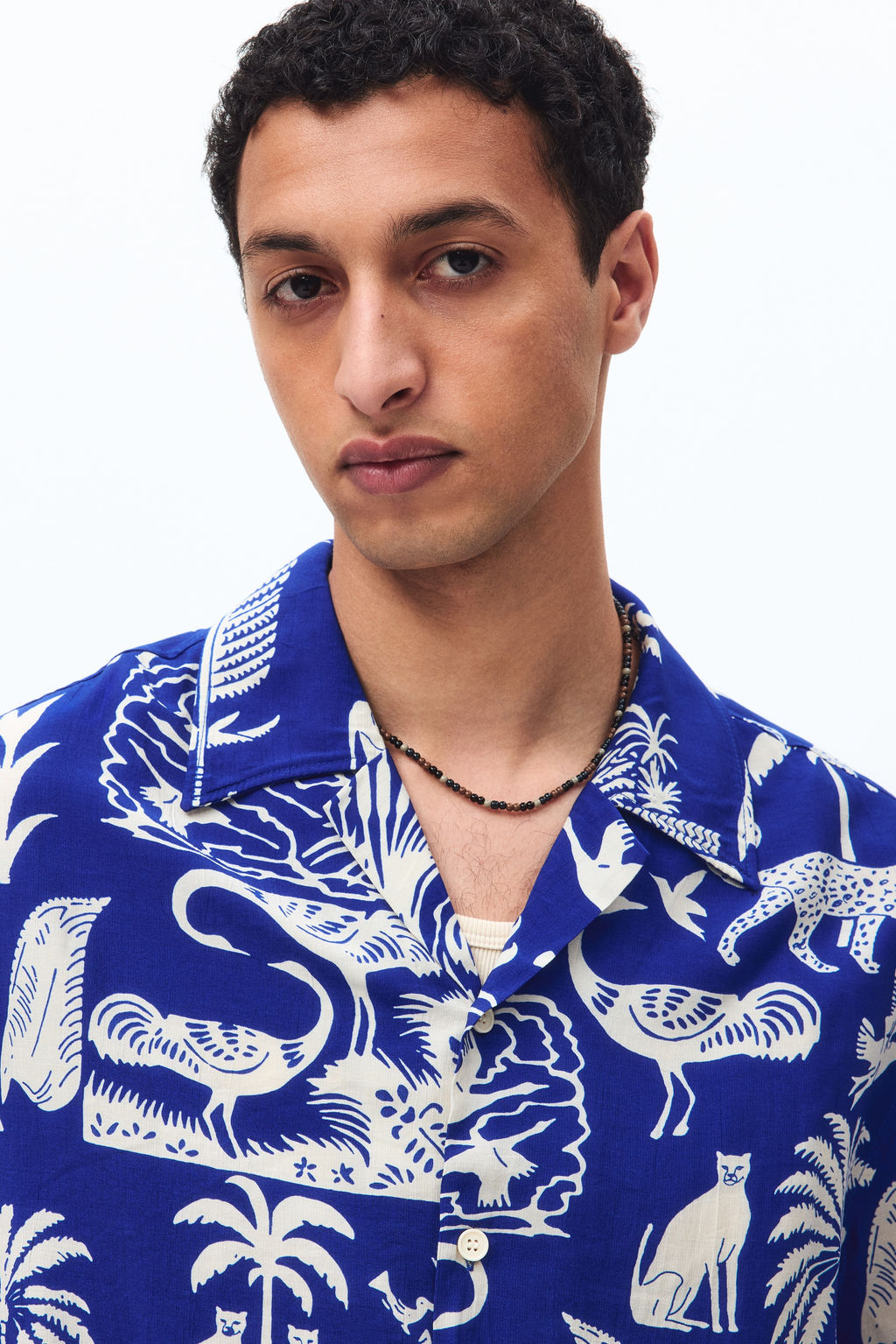 Camisa resort estampada Relaxed Fit - H&m фото 5