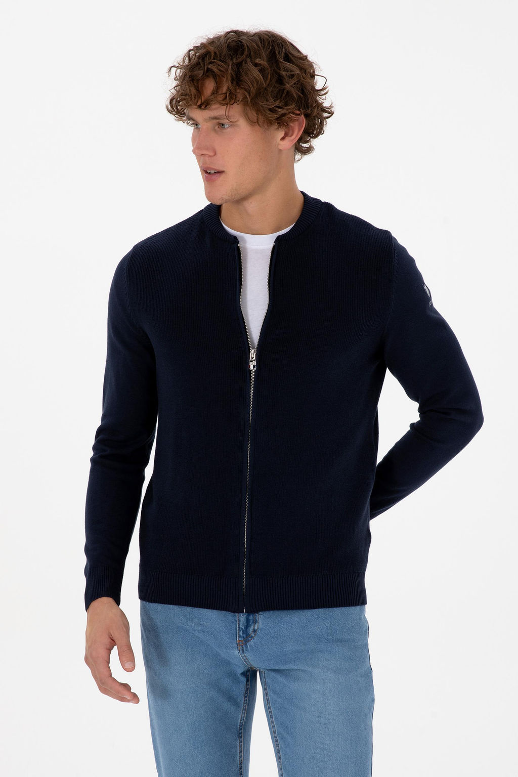 Erkek Lacivert Basic Triko H_rka - U.s. polo assn фото 10
