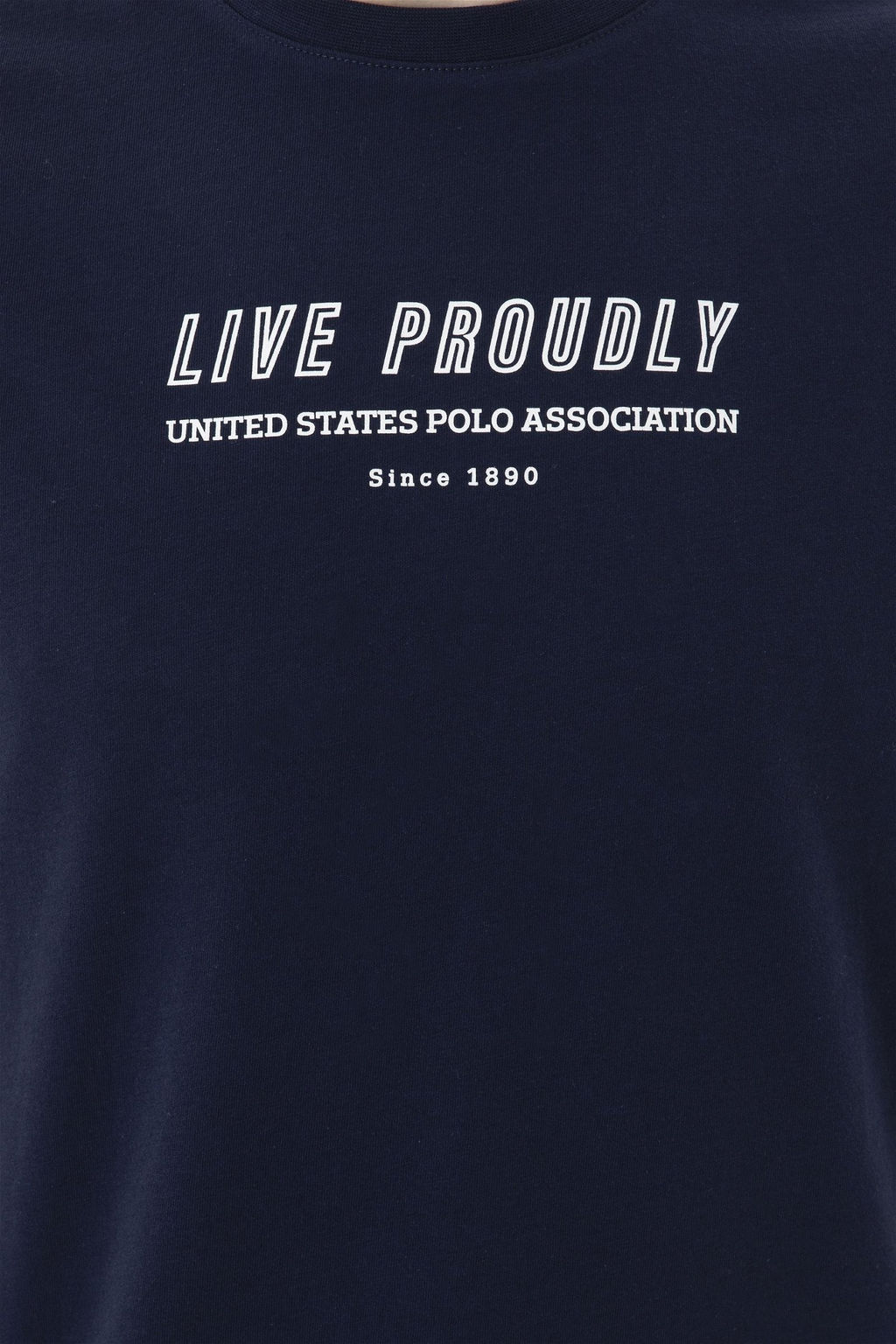 Мужская темно-синяя футболка - U.s. polo assn фото 7