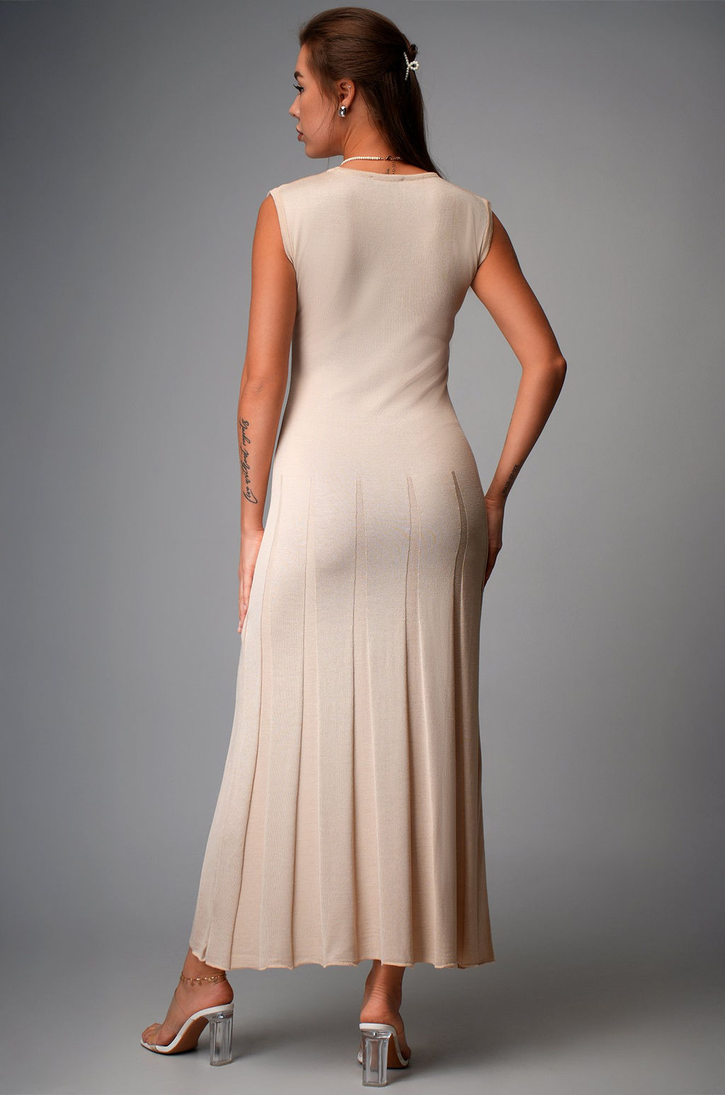 Женское вязаное платье Happyfox