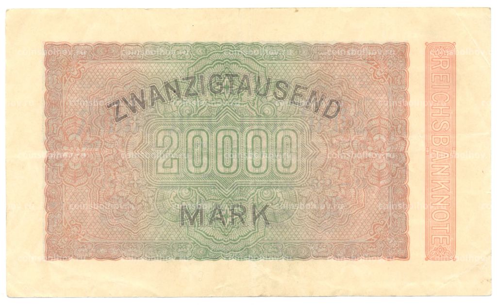 20000 марок 1923 года Германия
