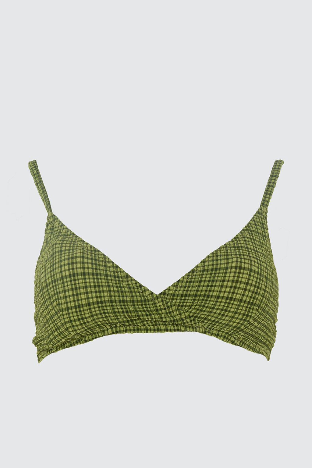 TRENDYOLMILLA Siyah-Beyaz Ucgen Bikini Ustu TBESS21BU0141 фото 7