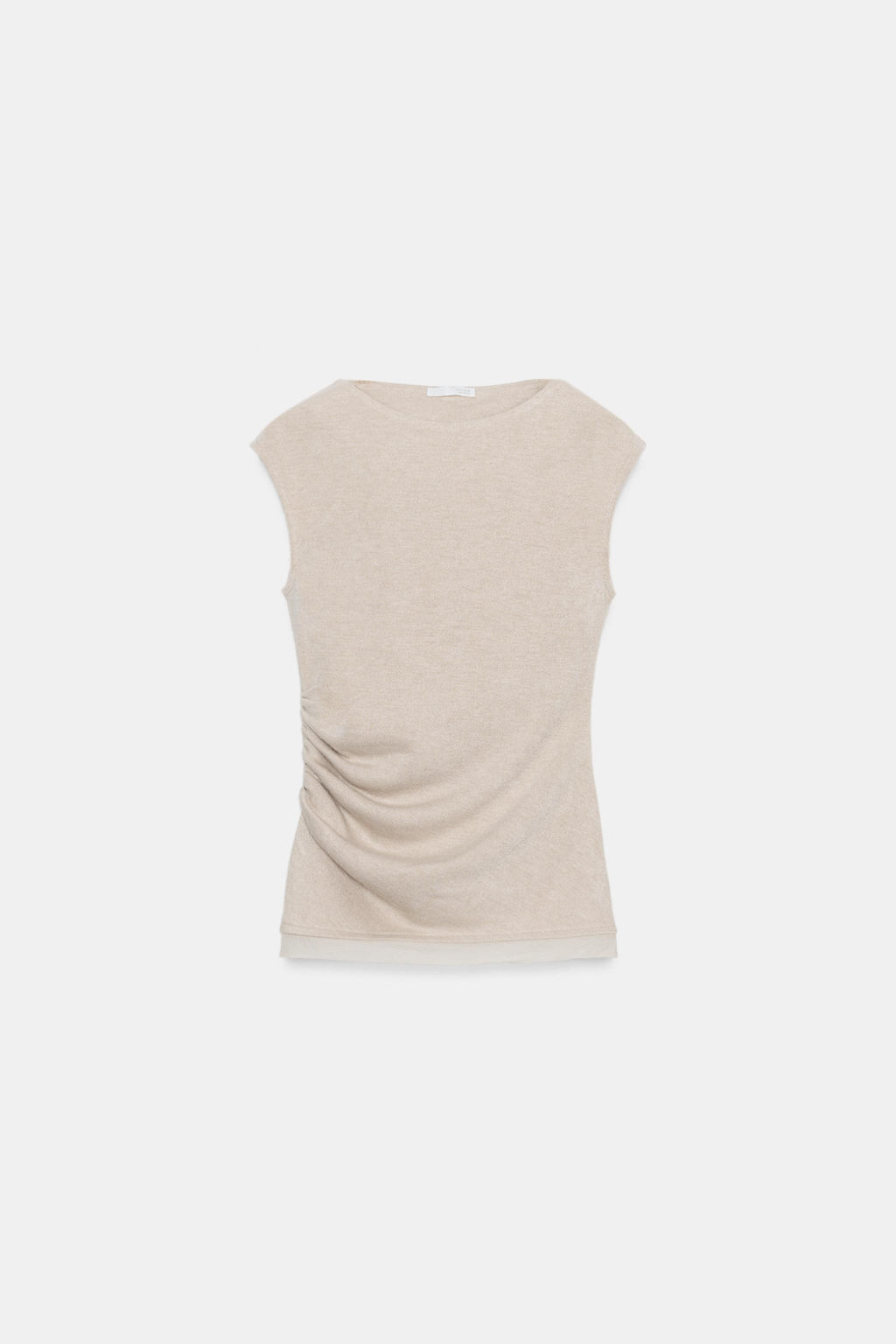 SOFT DRAPED TOP - Zara фото 3