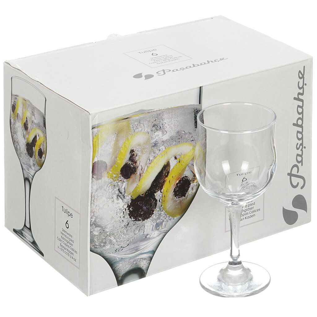 TULIPE Набор фужеров 6шт. 240мл. арт.44163, 721009 - Полимербыт фото 3