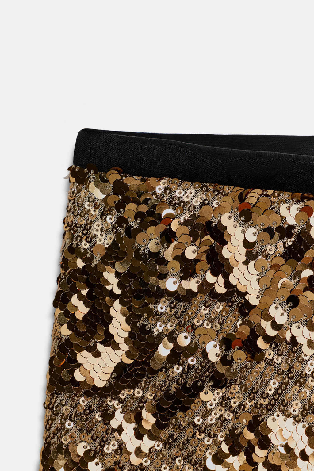 SEQUIN MINI SKIRT - Zara фото 9