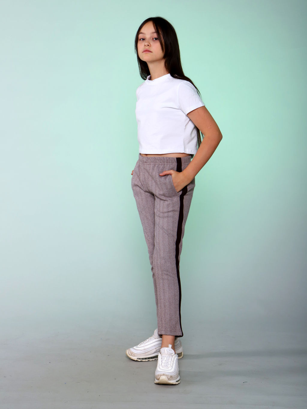 Брюки Салли-1 бежевый - Ладошки фото 7