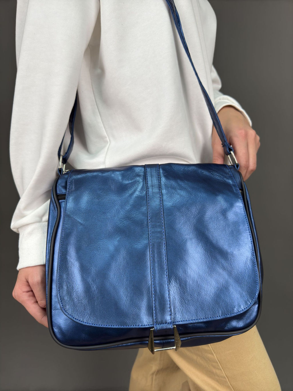 Сумка женская из телячьей кожи