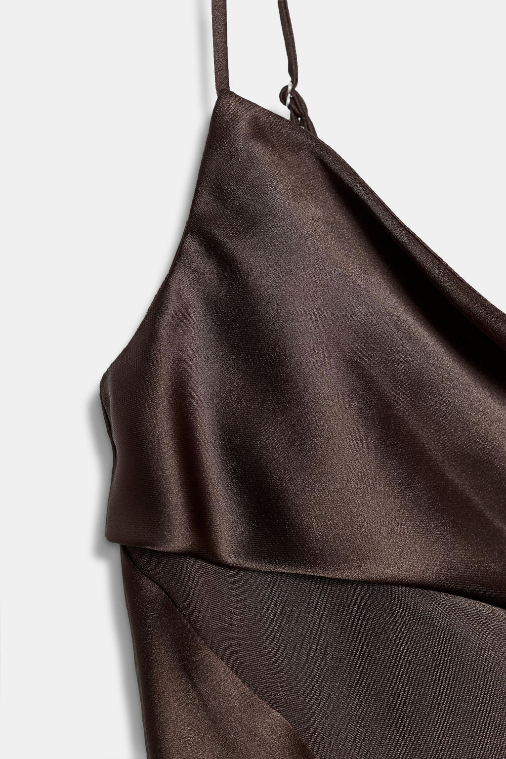 SATIN TRIM CAMISOLE TOP - Zara фото 21