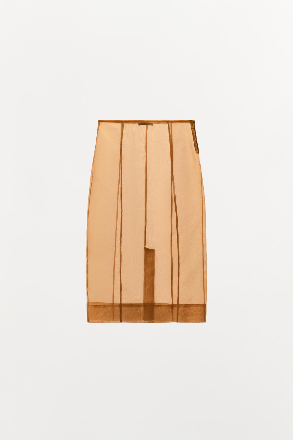 ORGANZA MIDI SKIRT - Zara фото 3