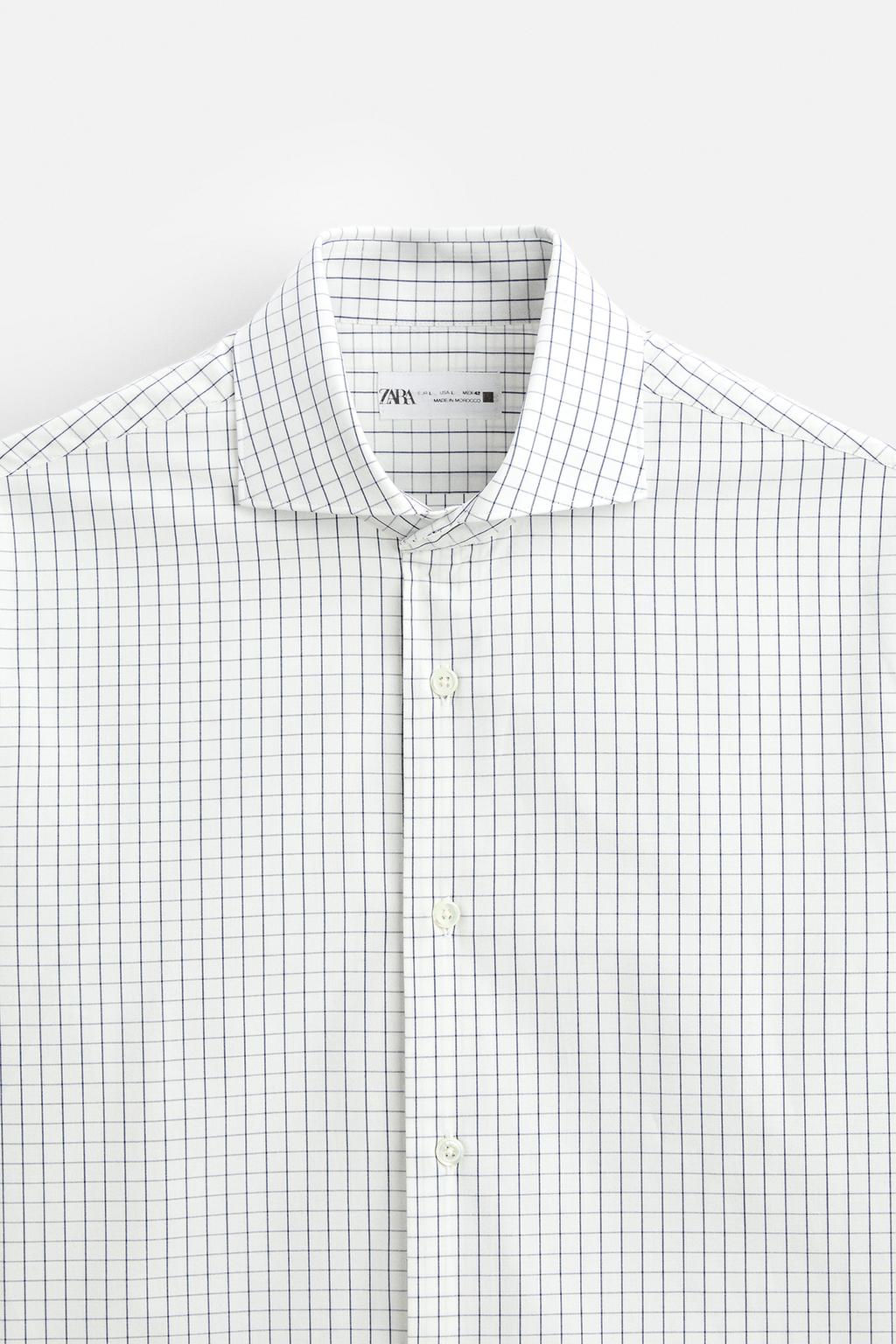 CHECK SLIM FIT SHIRT - Zara фото 8