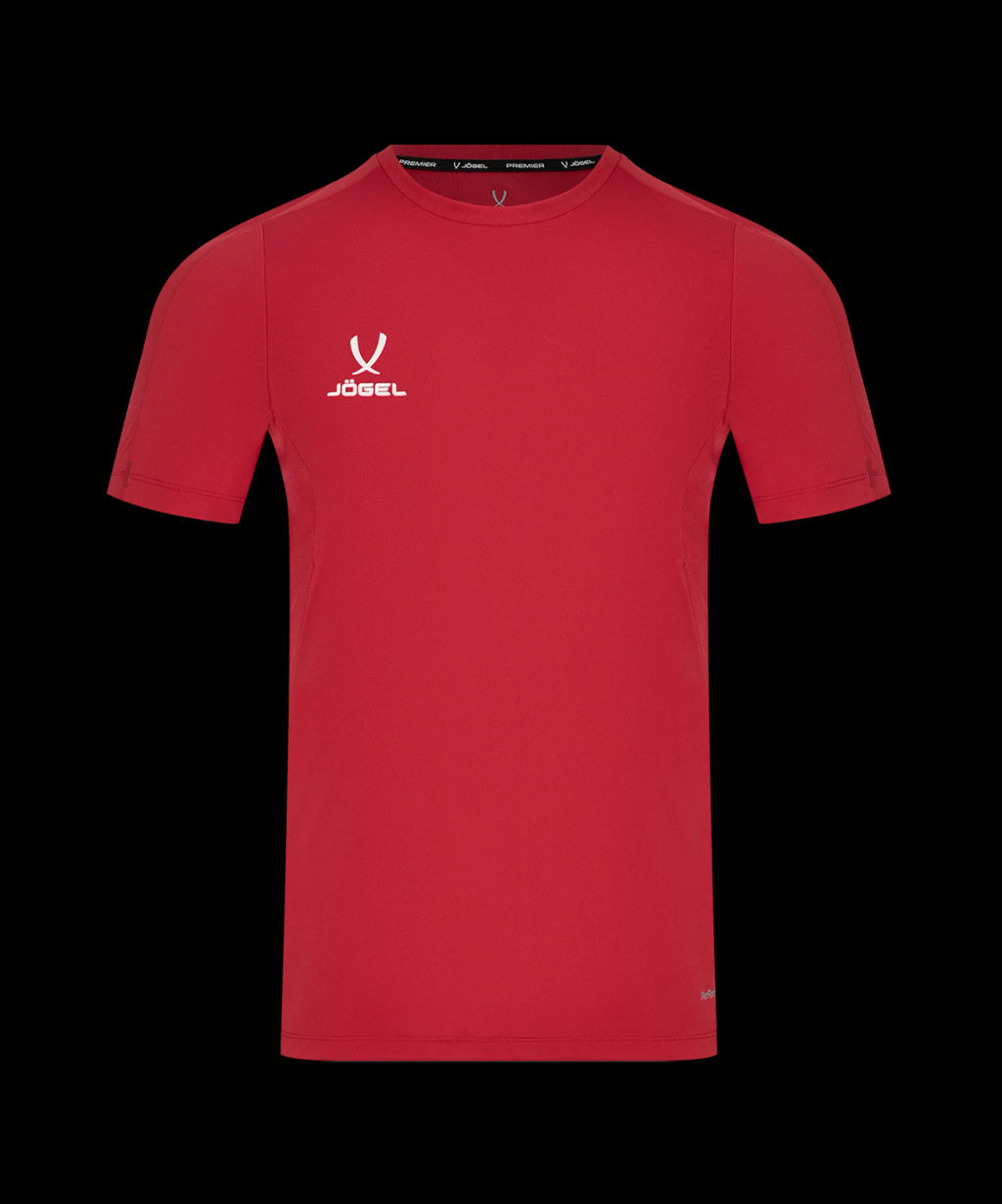Футболка тренировочная JOGEL PREMIER PerFormDRY Training Poly Tee, красный  фото 2