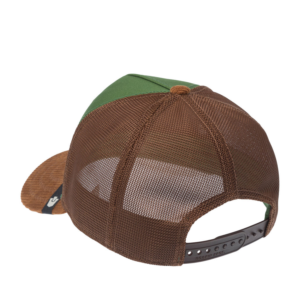 Бейсболка GOORIN BROTHERS арт. 101-2602 (зеленый / коричневый)  фото 3