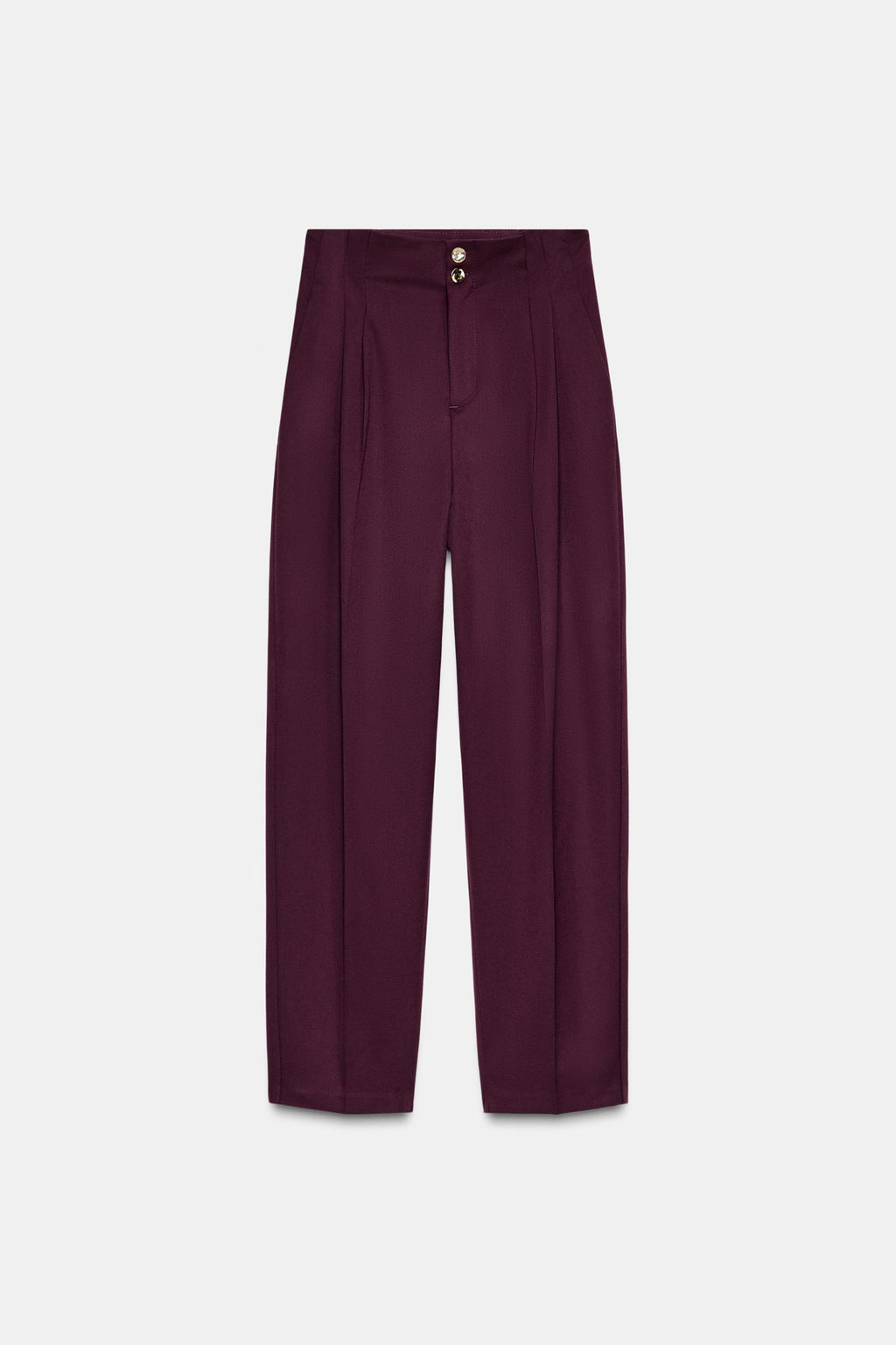 PAPER BAG TROUSERS WITH DARTS - Zara фото 6