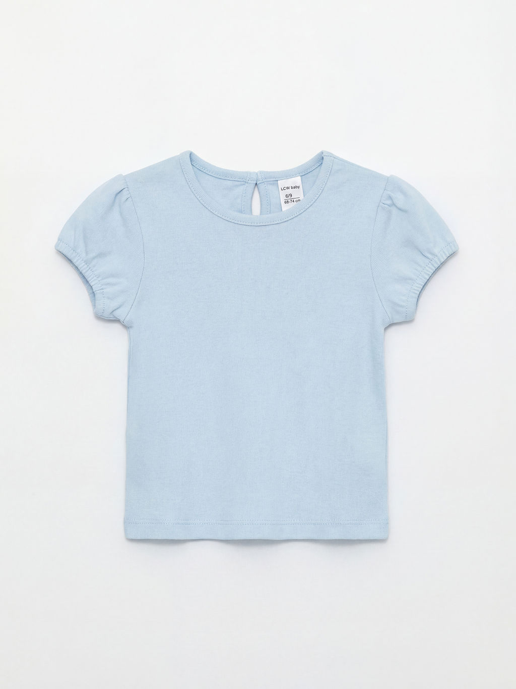 Bisiklet Yaka Karpuz Kol K?z Bebek Ti??rt