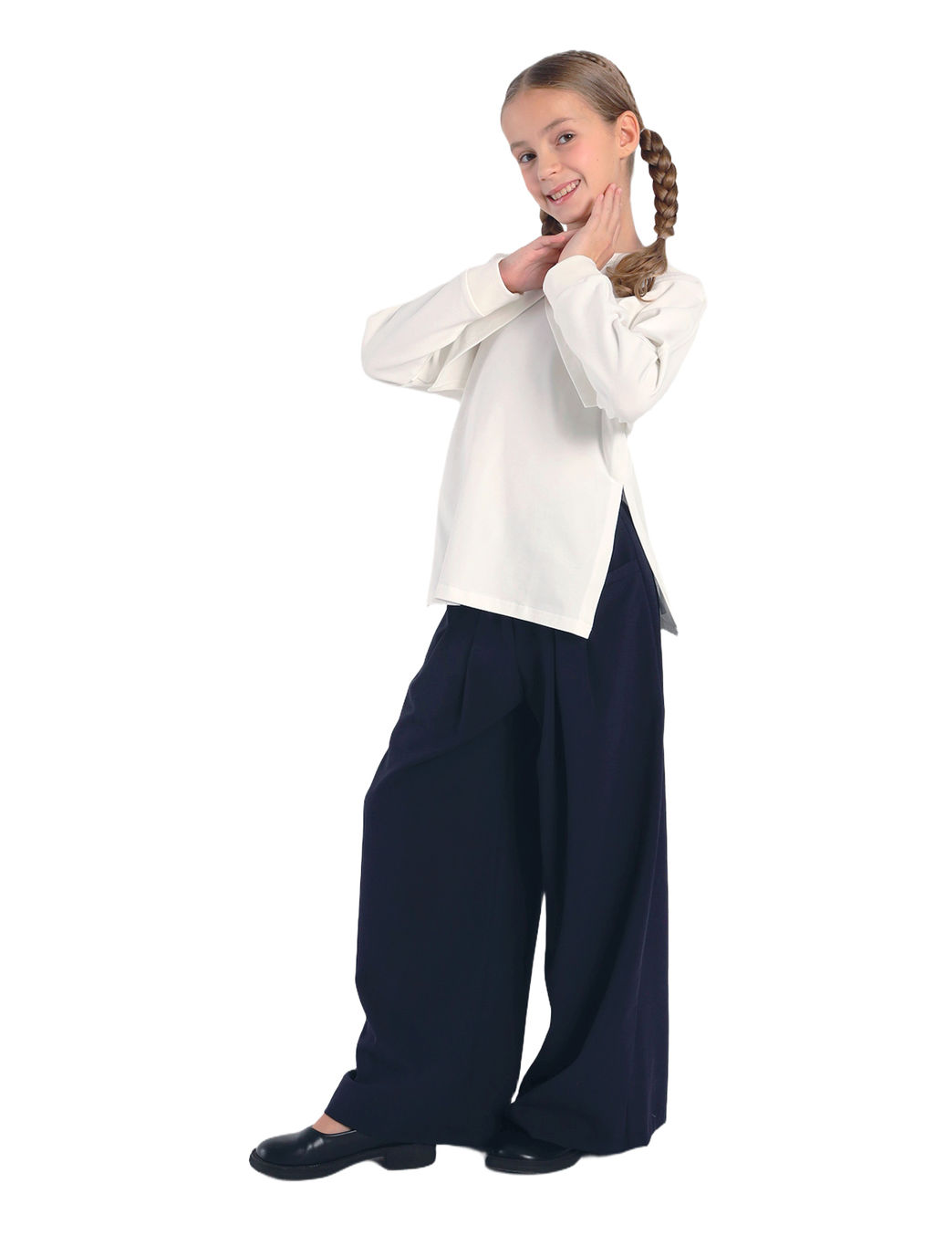 Школьный джемпер для девочки О77001 - Карамелли фото 3