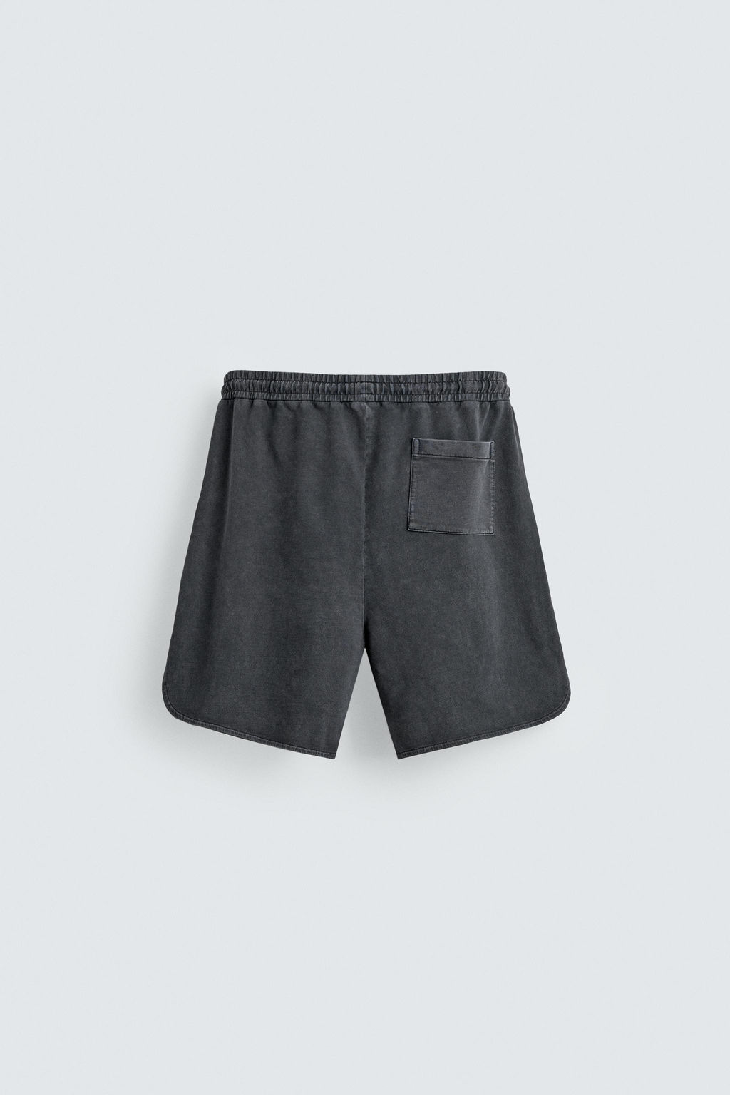 SHORTS JOGGER LAVADOS / Antracita oscuro