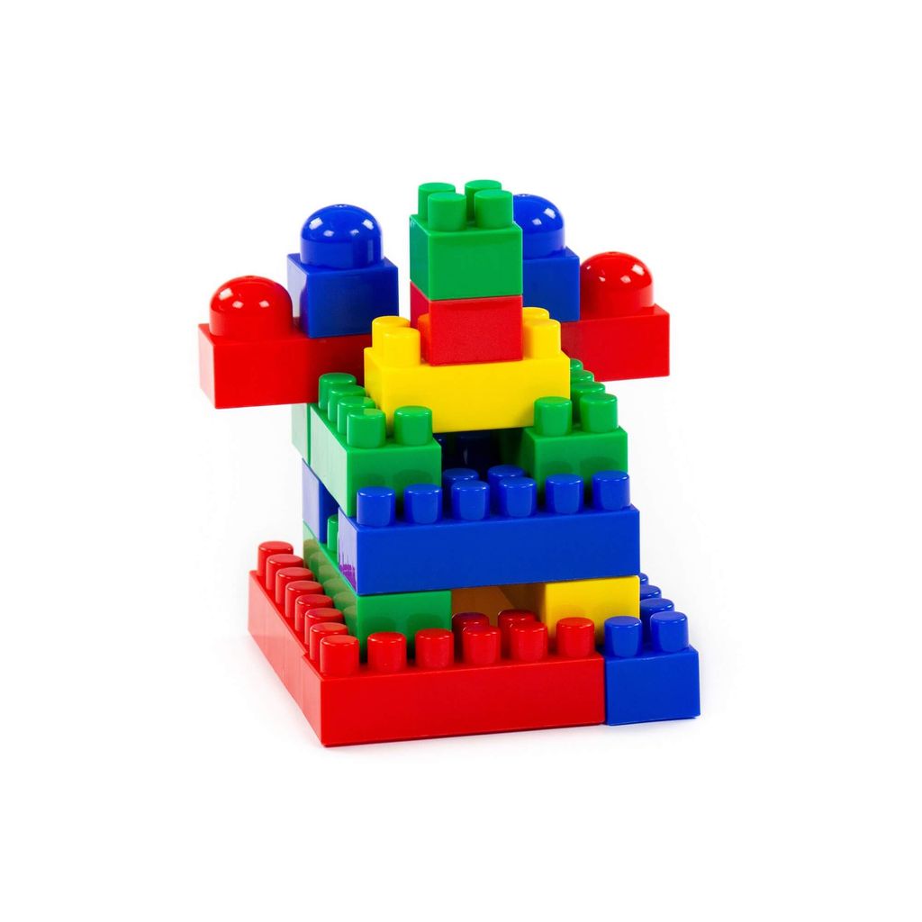 Конструктор Супер-Микс (30 элементов) (в ведёрке) - Полесье фото 6