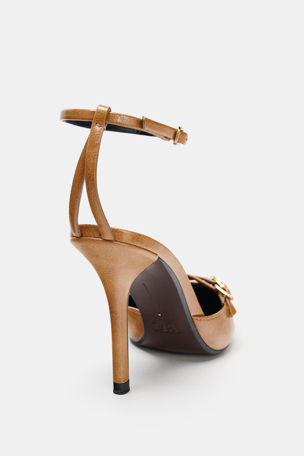 BUCKLED HIGH-HEEL SHOES - Zara фото 5