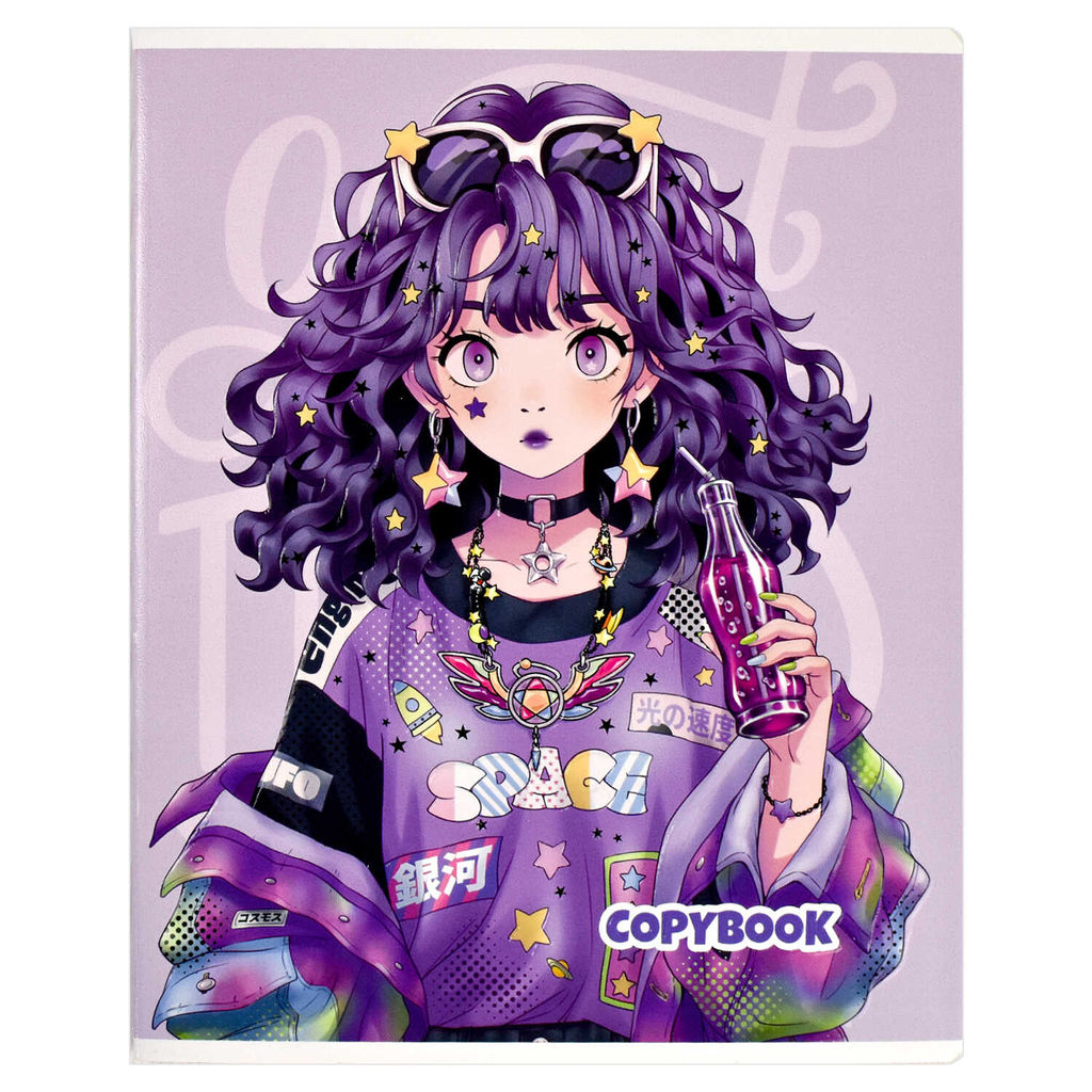 Цена за 5 штТетрадь, 48 л, клетка, арт. 66715/ 5 МОДНИЦЫ /А5+, мягкий переплёт (2 скобы), обложка - конгрев + выборочный ТВИН УФ-лак, мелованный картон 190 г/м?, Упаковка Ассорти/