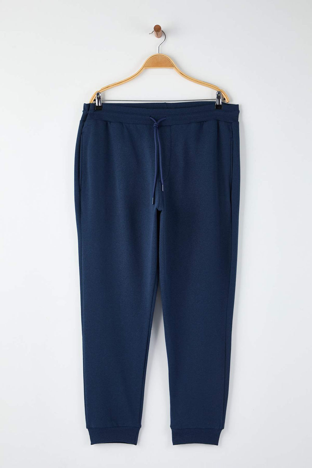 Siyah-Lacivert Regular/Normal Kesim Lastik Pacal? Buyuk Beden Esofman Alt? TMNAW26AJ00000 - Trendyolmilla фото 2