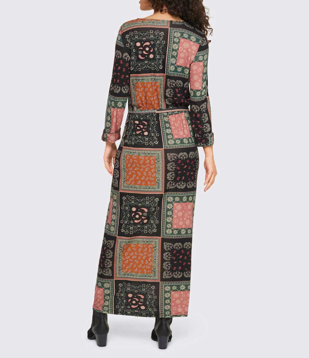 Платье, черно-розовое - Linea tesini фото 4