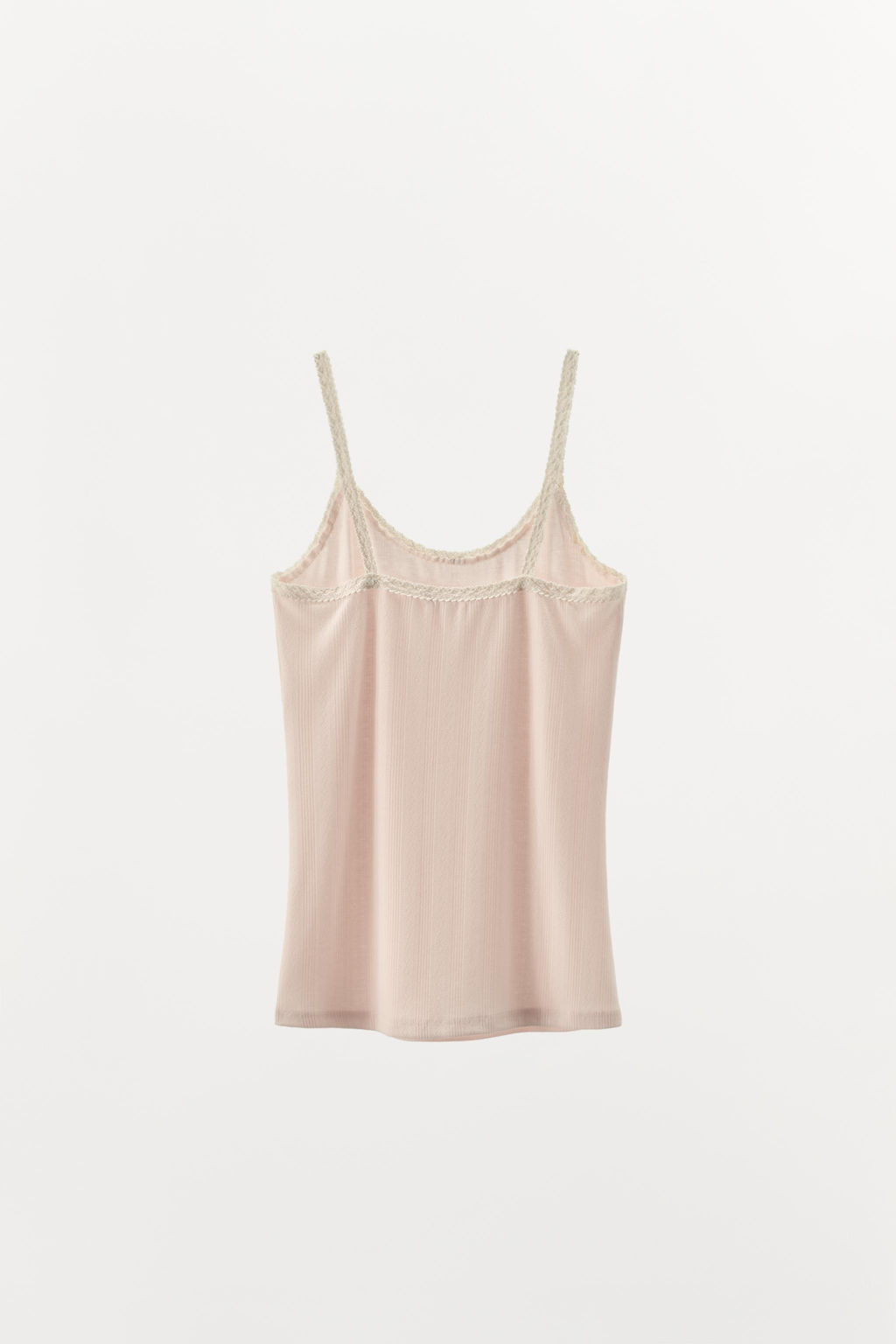 POINTELLE LACE STRAPPY TOP - Zara фото 5
