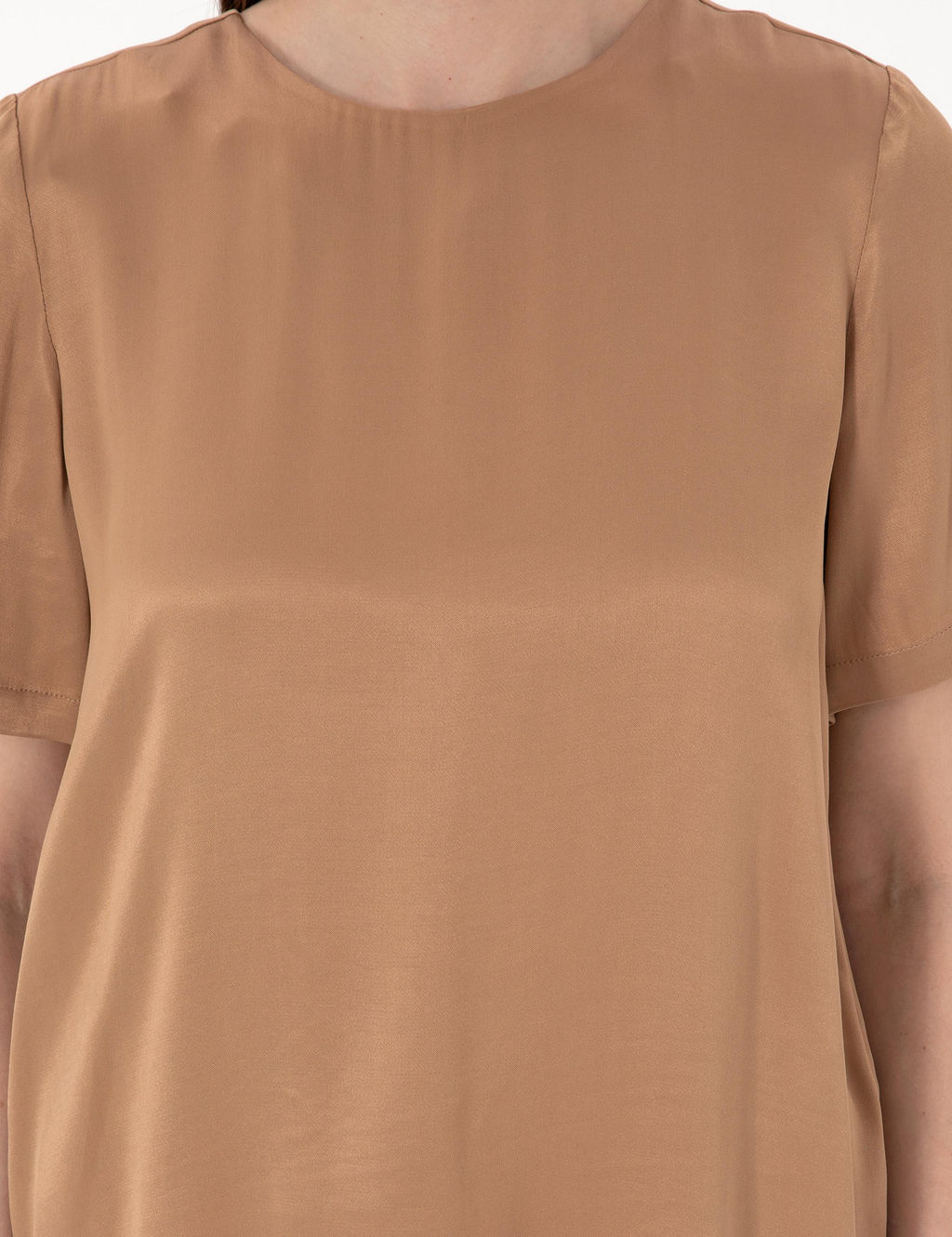 Kahverengi Comfort Fit Bluz - Pierre cardin фото 6