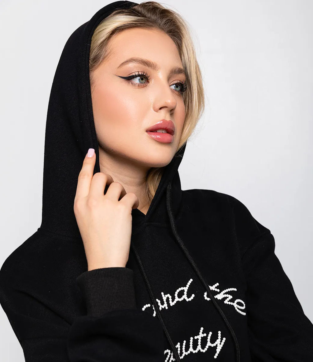 Худи #КТ3304 (1), чёрный