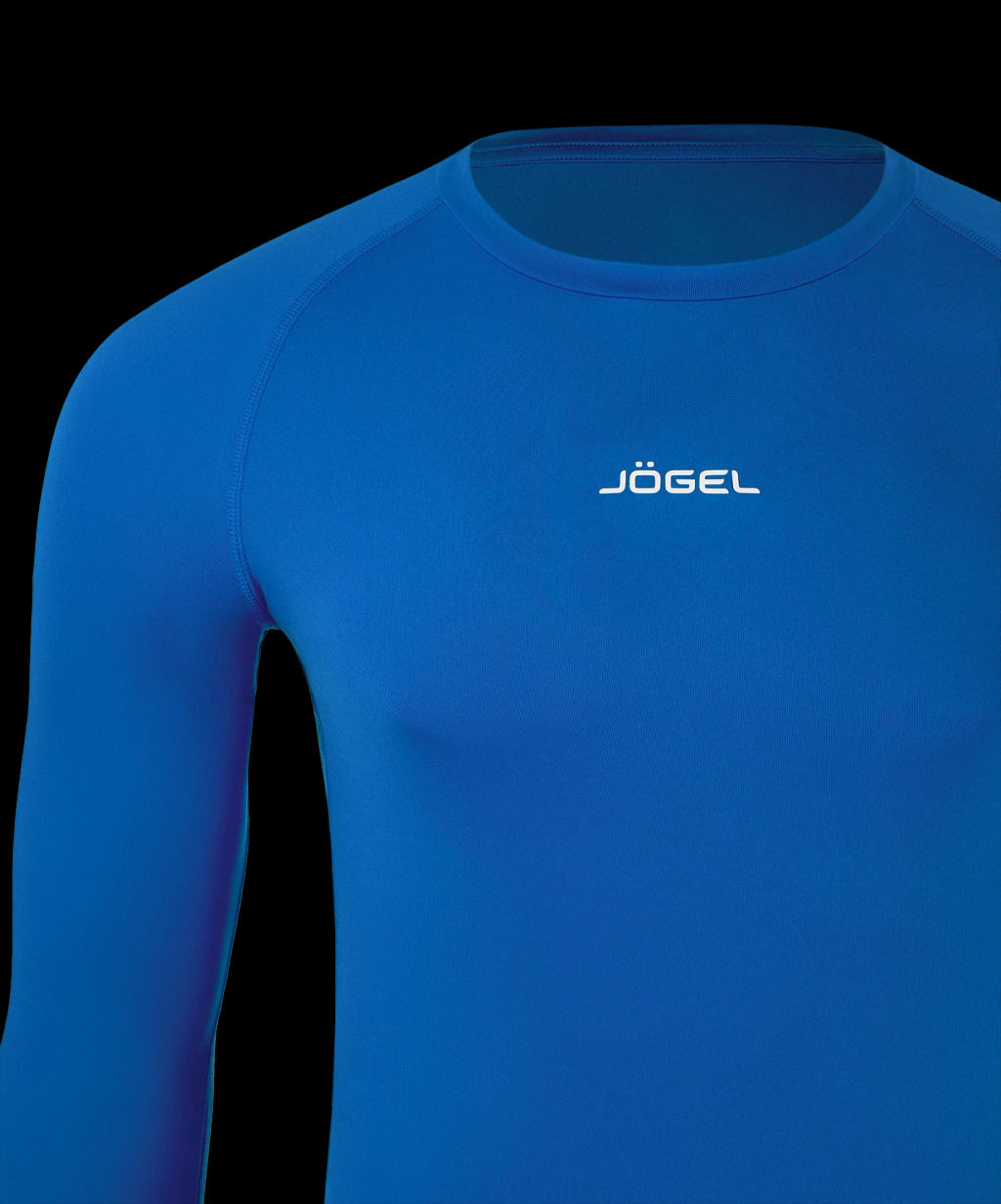 Футболка компрессионная с длинным рукавом JOGEL CAMP PerFormDRY Baselayer LS Tee, синий  фото 4