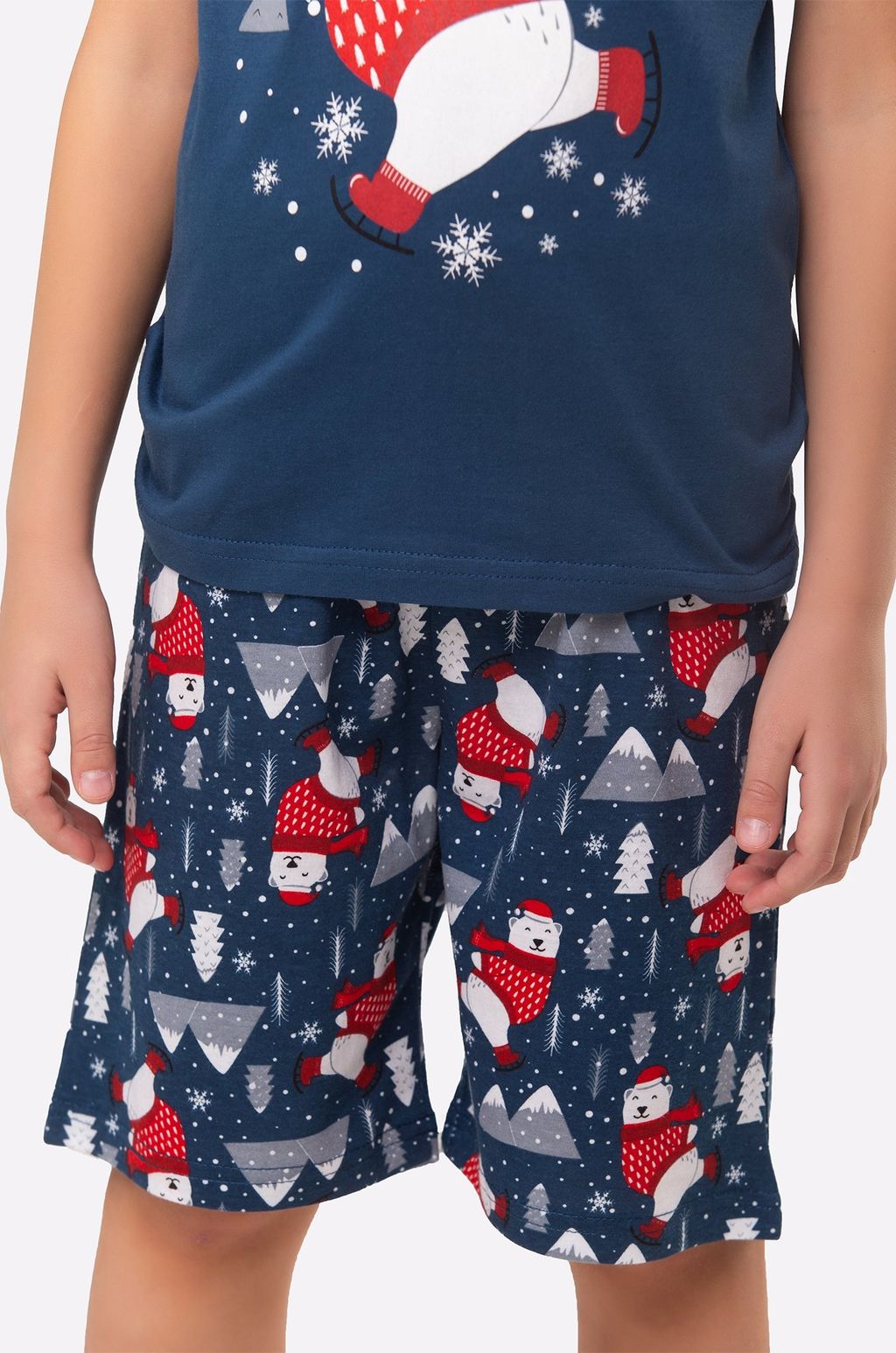 Детская новогодняя пижама Happyfox