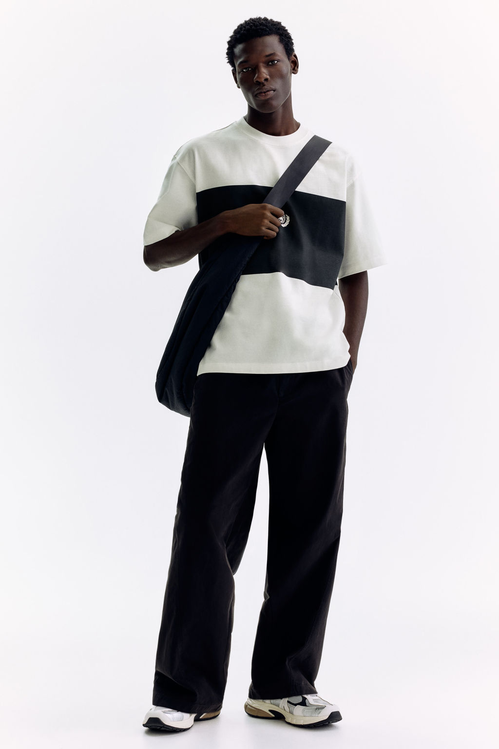 Camiseta estampada Oversized Fit - H&m фото 7